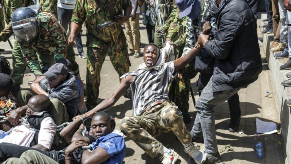 Scores of protesters rallied in Kenya's capital Nairobi, calling for an end to a recent spate of alleged abductions