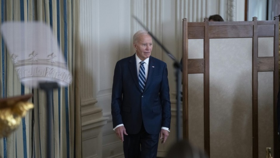 US President Joe Biden, seen here at the White House on January 5, 2025, said he was putting the protections in place for the sake of future generations