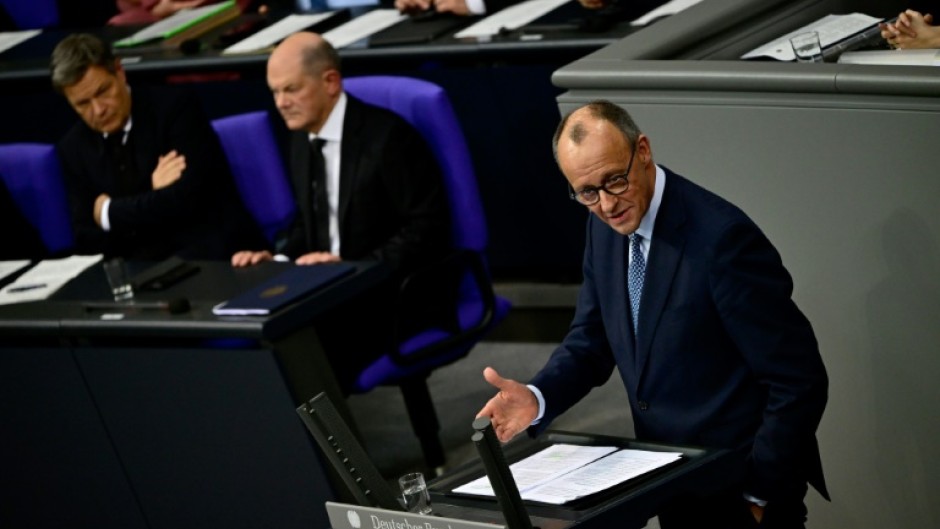 Friedrich Merz of the conservative Christian Democratic Union is the election frontrunner