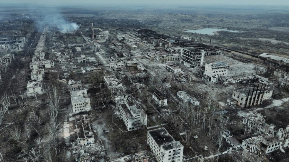 The city of Chasiv Yar in Ukraine's Donetsk region has been heavily damaged in the war