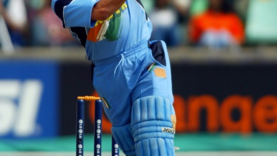 Star man: Sachin Tendulkar in action at the 2003 World Cup 