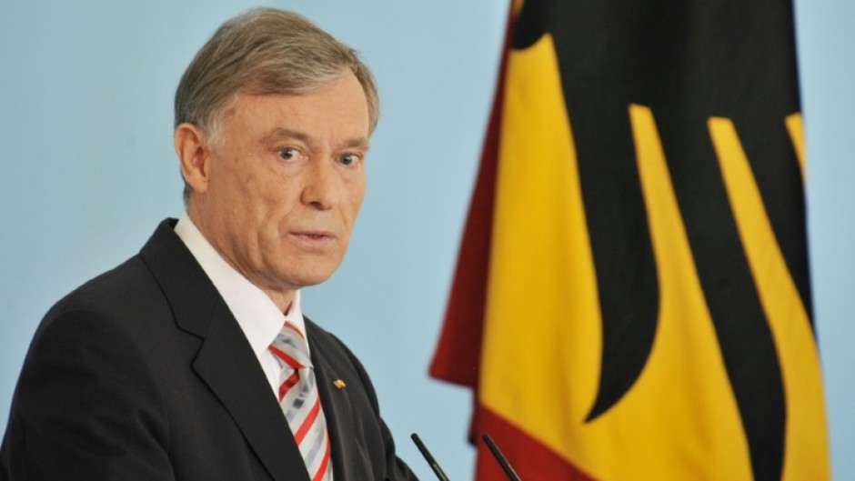 Horst Koehler was the first German president who was not a career politician