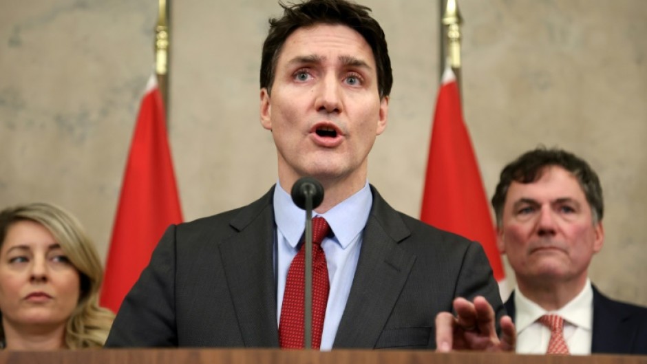 Prime Minister Justin Trudeau called for Canadians to favor purchasing domestic products over US imports