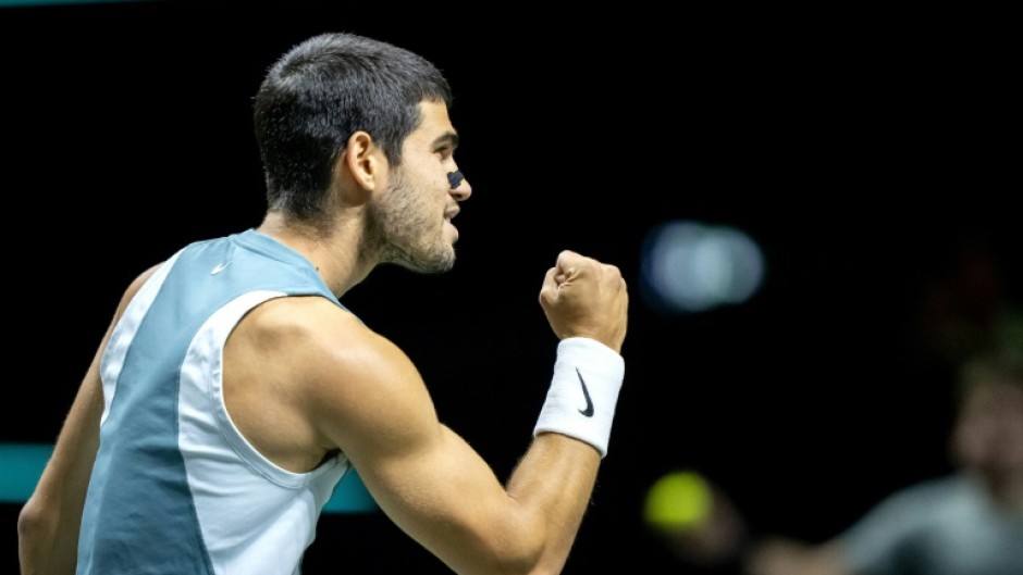 Alcaraz scraped through in his first match since the Australian Open 