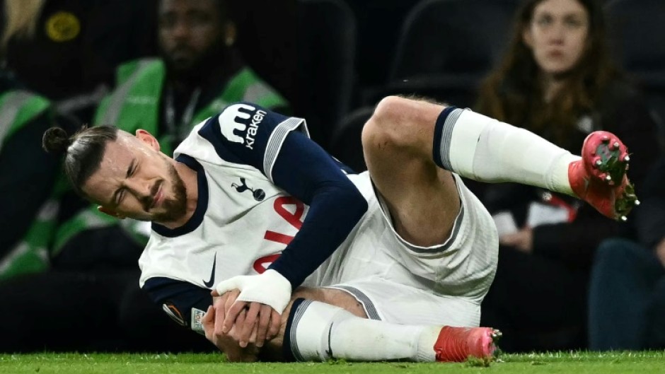 Tottenham defender Radu Dragusin was injured in his side's Europa League match against Elfsborg