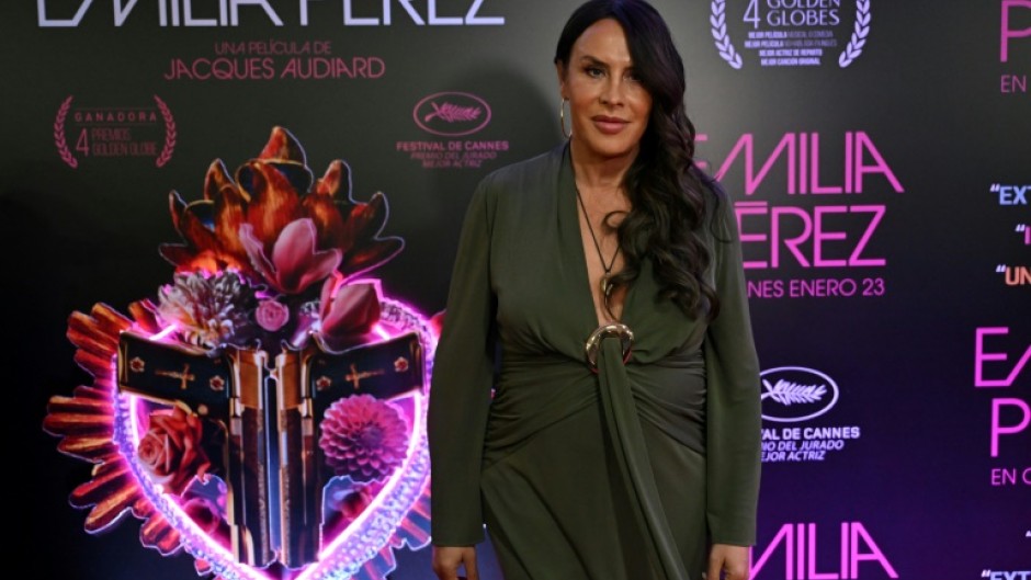 Images of Karla Sofia Gascon, who made history as the first openly transgender acting nominee in Oscars history, had adorned posters, billboards and trailers for musical film 'Emilia Perez'