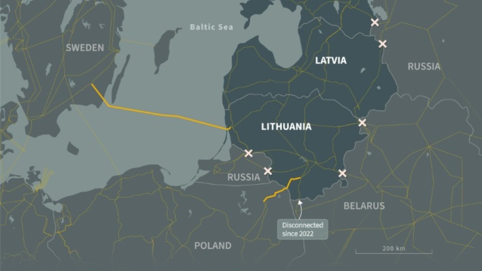 Baltic states disconnect from Russian-controlled power grid