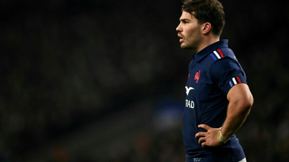 Beaten skipper: France captain Antoine Dupont 