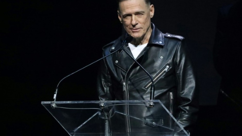 Bryan Adams speaks at the 2022 Canadian Songwriters Hall Of Fame Gala at Massey Hall in September 2022 in Toronto, Ontario 