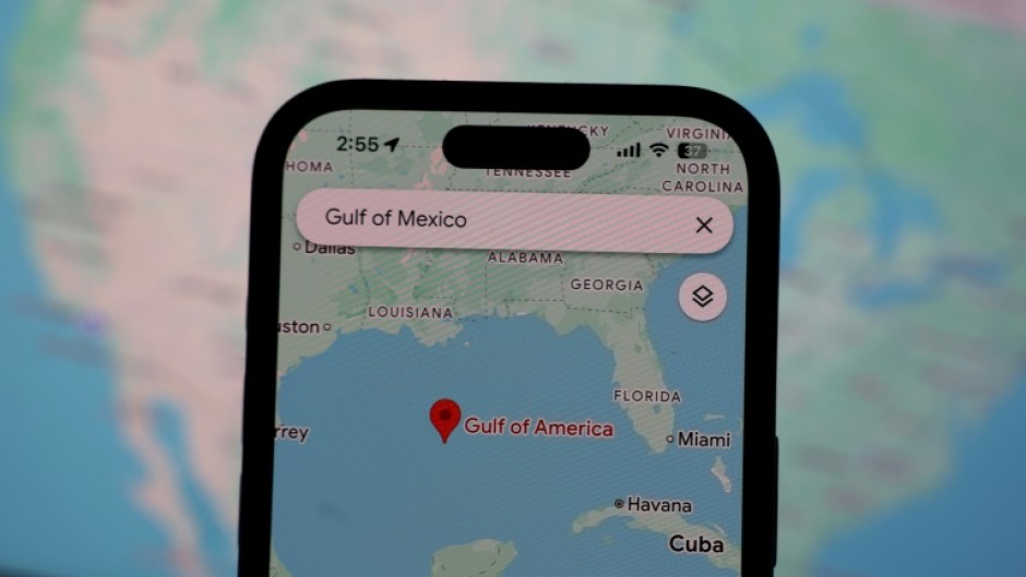 Google says people using Maps outside the United States will see both the original Gulf of Mexico name and the 'Gulf of America' moniker