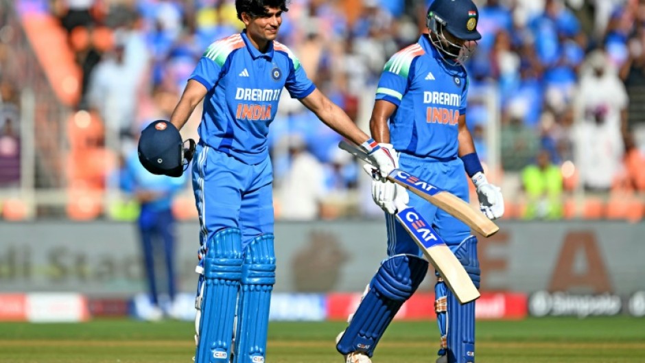 Top-order batsman Shubman Gill scored 112 to help India reach 356 all out in the third one-day international against England in Ahmedabad