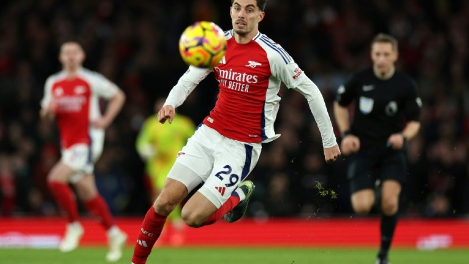 Arsenal forward Kai Havertz is out for the rest of the season