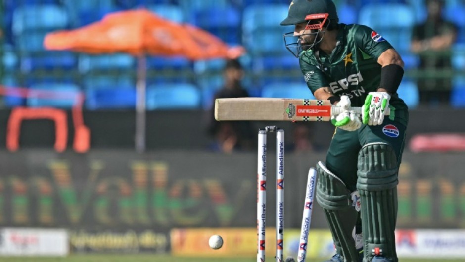 'Lost our way': Pakistan captain Mohammad Rizwan is clean bowled by Will O’Rourke 