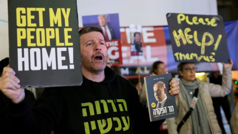 Out of 251 hostages seized during Hamas's October 7, 2023 attack on Israel that sparked the war, 70 remain in Gaza