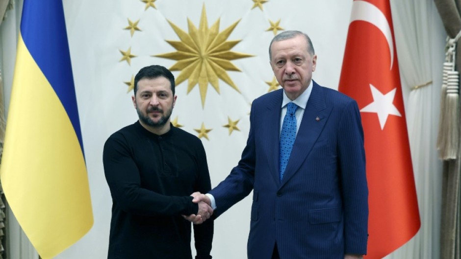Ukraine's President Volodymyr Zelensky is on his third visit to Turkey since Russia's invasion began nearly three years ago 