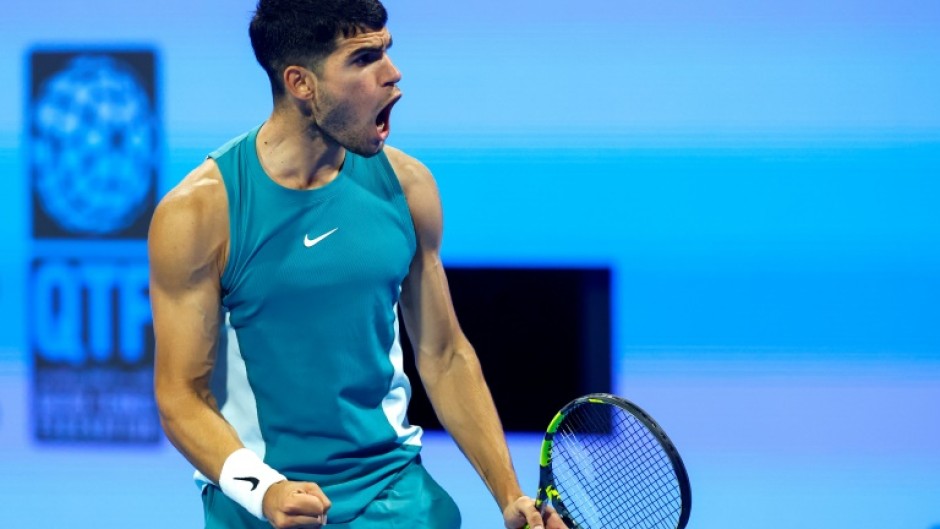 Carlos Alcaraz was made to sweat by Luca Nardi after a comfortable start