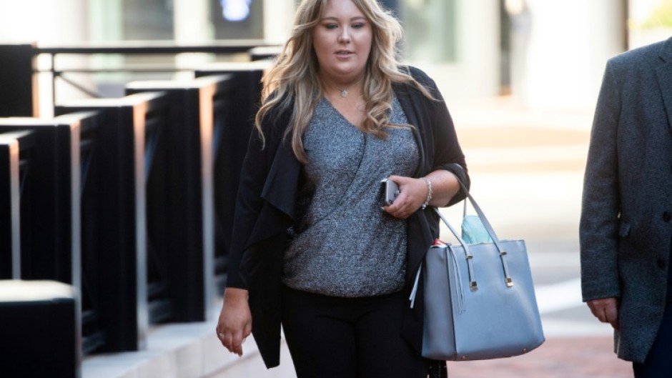 Bethany Haines spoke at the Paris trial of some of her murdered father's presumed jihadist jailers