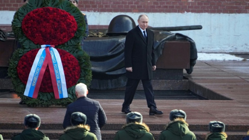 Putin said God and fate had entrusted him and his army with "the mission" to defend Russia.