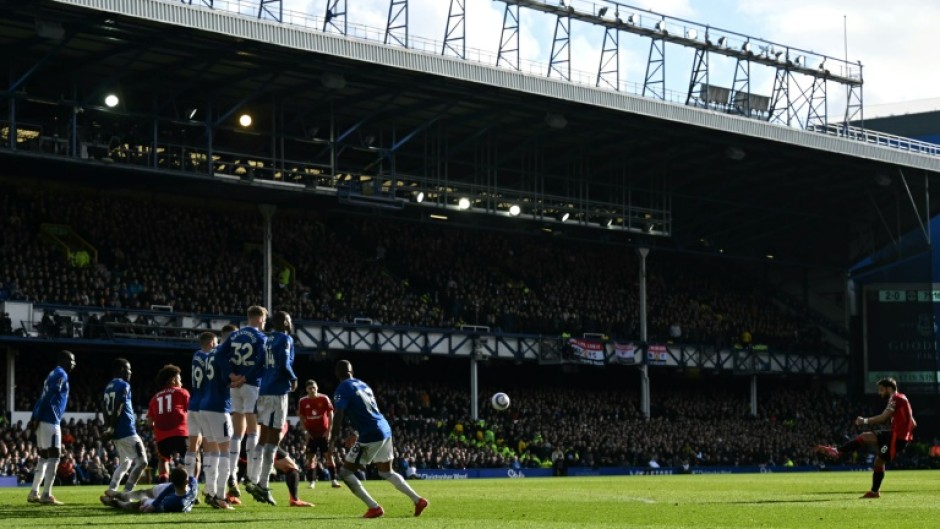 Bruno Fernandes brought Man Utd back into the game with a free-kick