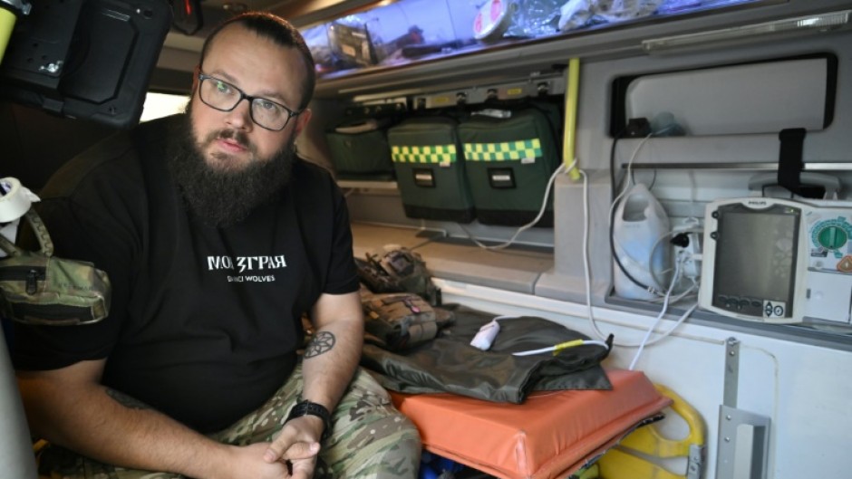 Frontline medic Vladyslav Chumachenko is already anticipating the next war