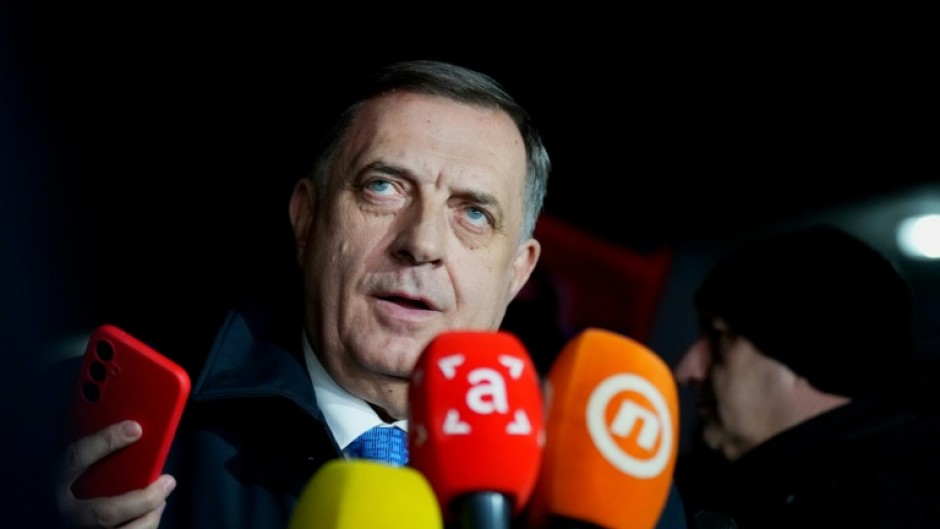 Dodik was convicted of flouting the country's peace deal and court system