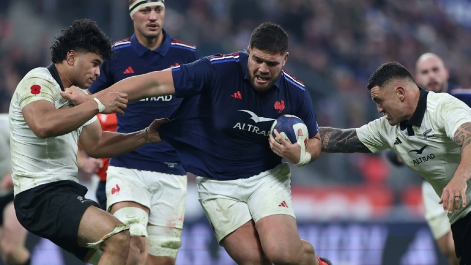 Emmanuel Meafou on the rampage against New Zealand in November