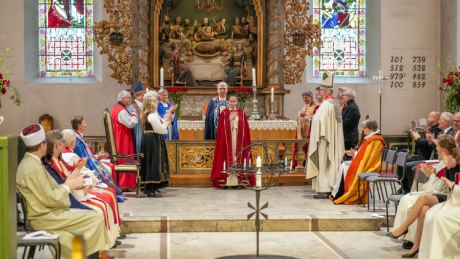 Gylver was consecrated as bishop last weekend