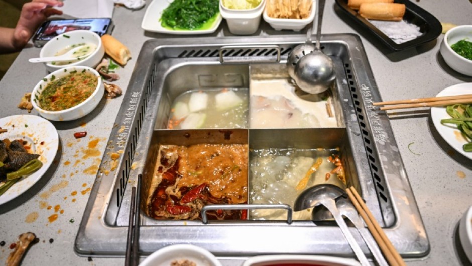 In a froth over the broth: a Haidilao hotpot restaurant in Beijing