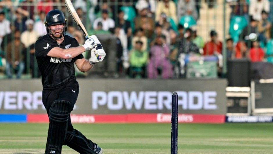 New Zealand's Glenn Phillips made 61 off 39 balls in the tournament opener against Pakistan