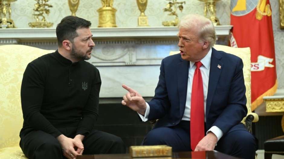 The US president openly berated Zelensky for not being 'thankful'