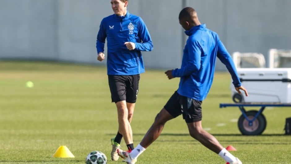 Captain Hans Vanaken (L) will be the key player for Club Brugge as they renew acquaintances with Aston Villa in the Champions League this week