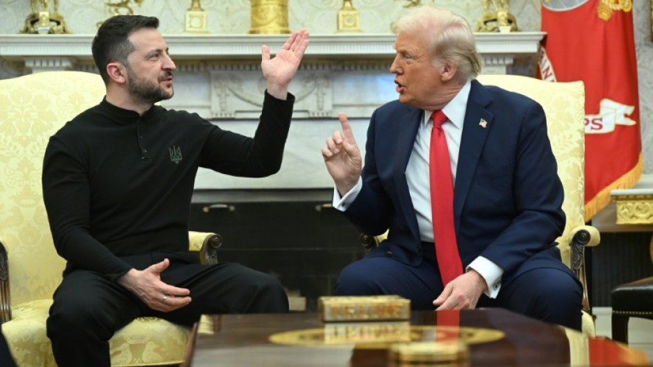 US President Donald Trump's decision to suspend military aid to Ukraine comes days after he and President Volodymyr Zelensky publicly clashed