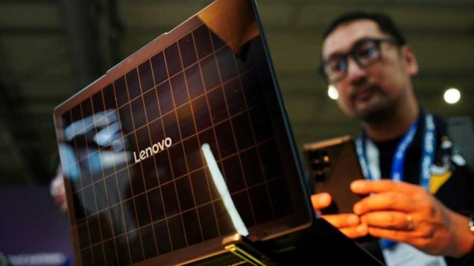 Lenovo said 20 minutes of solar charging could power up to an hour of laptop use
