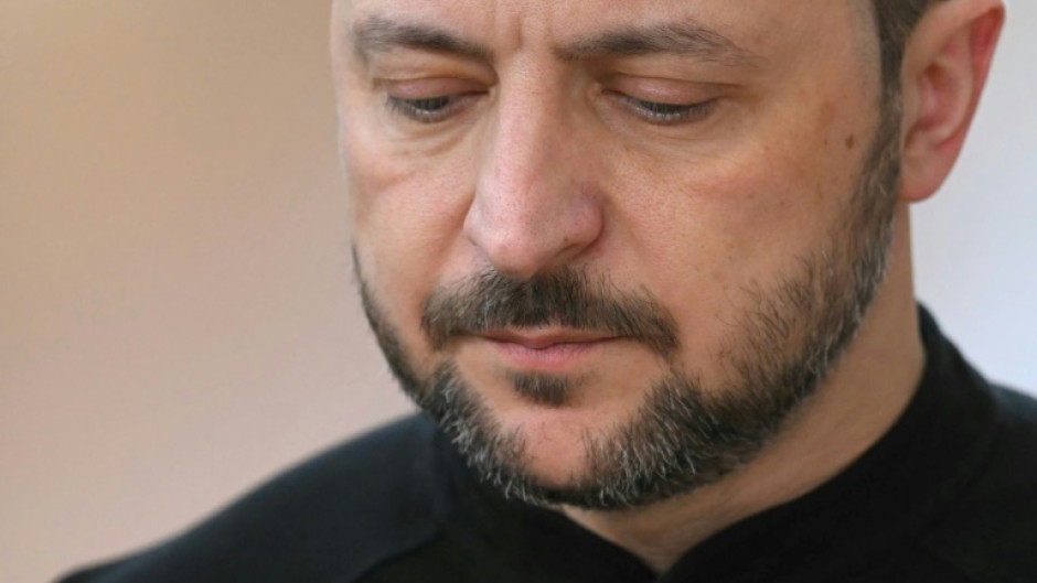 Ukraine's President Volodymyr Zelensky said he was 'fully committed' to talks