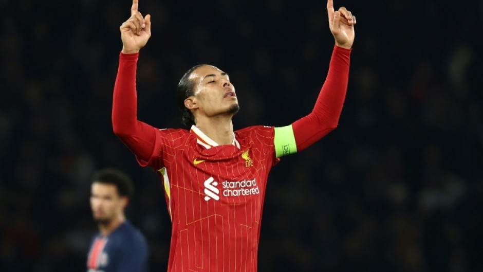 Virgil van Dijk said Liverpool still have work to do to eliminate Paris Saint-Germain