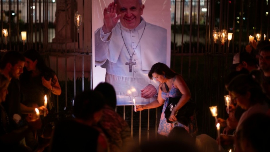 Francis, who had part of one of his lungs removed as a young man, is prone to respiratory illnesses.