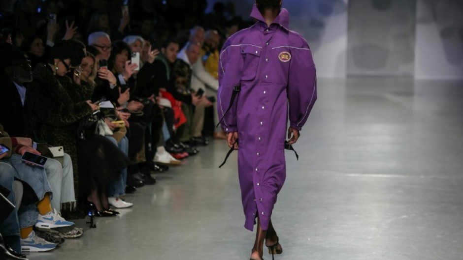 The label Zomer hit Paris Fashion Week in reverse: having the models wear its creations back-to-front