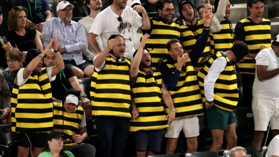 Buzzed: Two-time defending champion Carlos Alcaraz says he got a kick out of fans wearing bee costumes at his third-round victory over Denis Shapovalov at Indian Wells