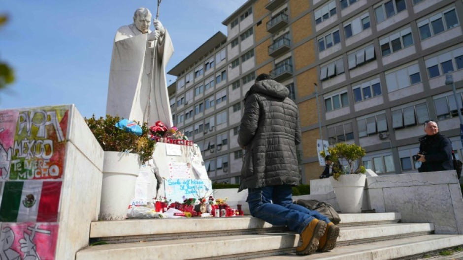 Francis had part of one of his lungs removed as a young man and is prone to respiratory infections.