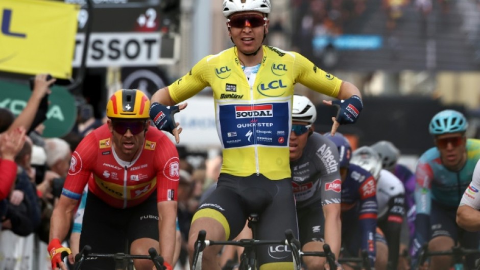 Tim Merlier will wear yellow again Tuesday after a second win on the Paris-Nice
