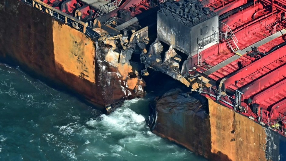 Investigations are continuing into how the Portuguese-flagged Solong cargo ship ran into the US-flagged Stena Immaculate