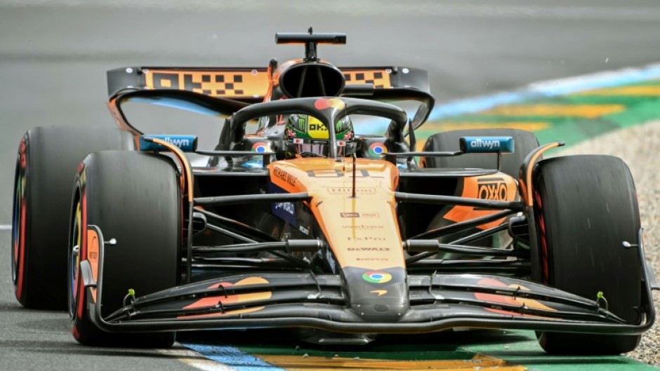 McLaren's Oscar Piastri topped third practice fot the Australian Grand Prix