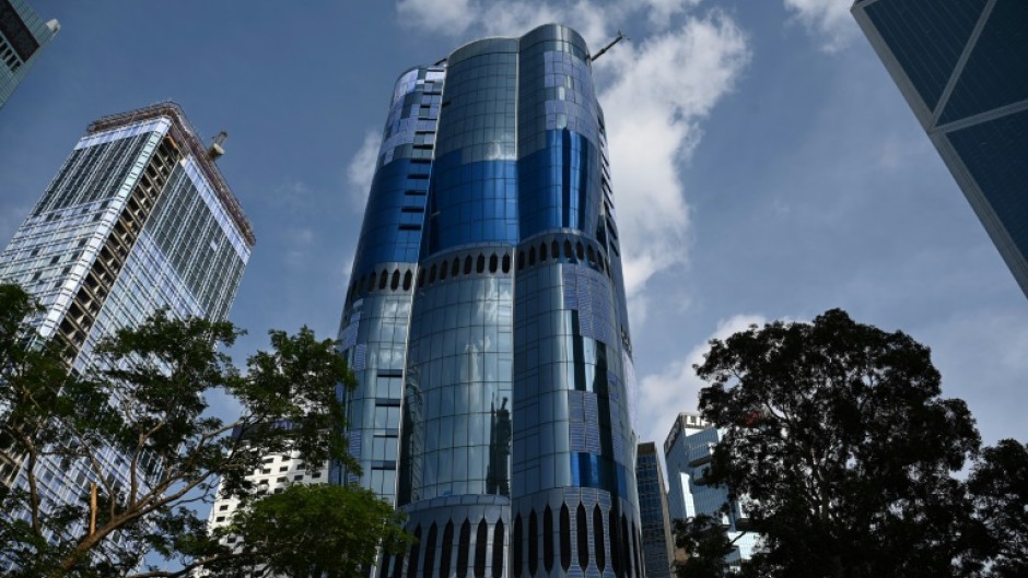 The Henderson, a skyscraper designed by Zaha Hadid Architects located in Hong Kong's finance district, opened last year