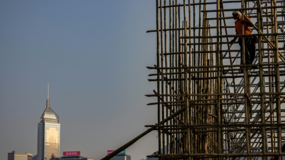 Hong Kong is one of the world's last remaining cities to use bamboo frames for modern construction and building repair