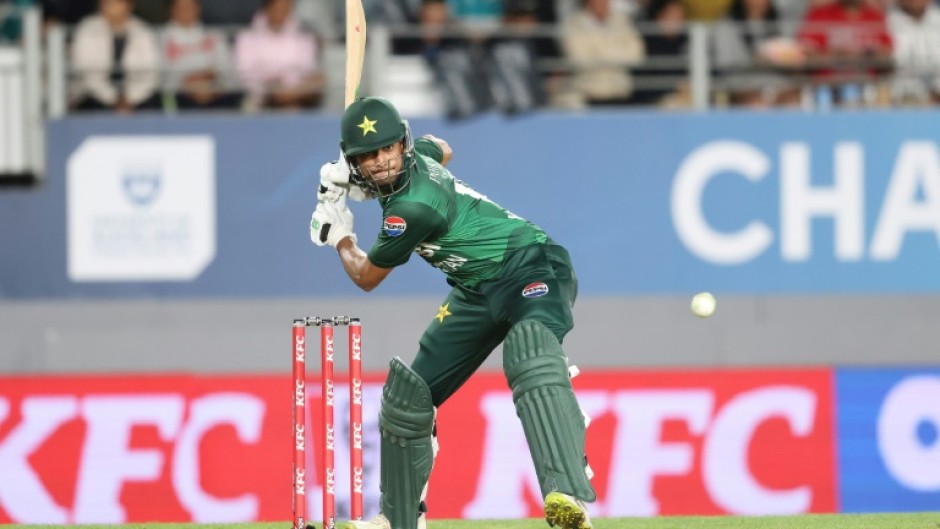 Pakistan's Hasan Nawaz hit a century