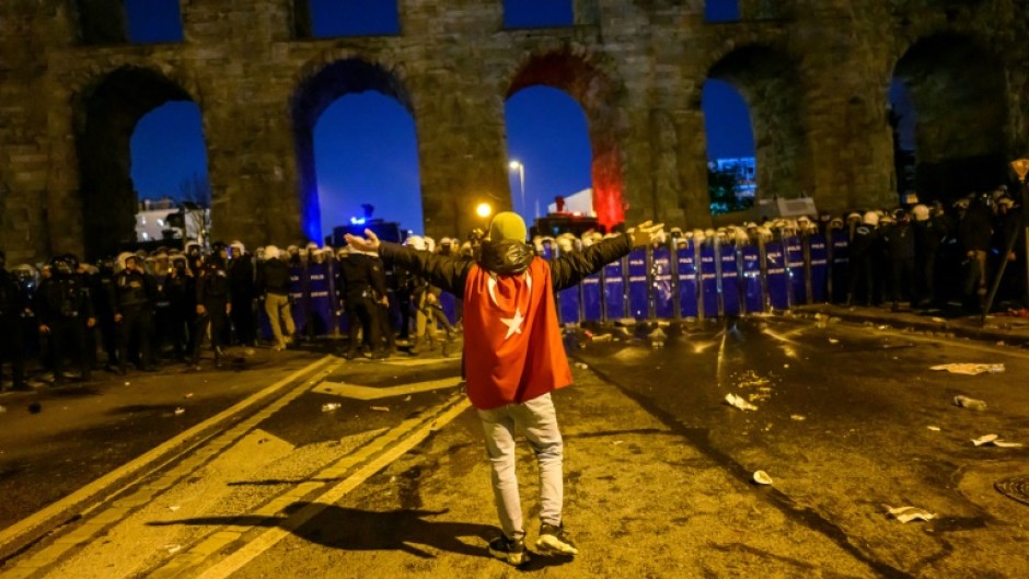 The demonstrations have turned into Turkey's biggest street protests in more than a decade