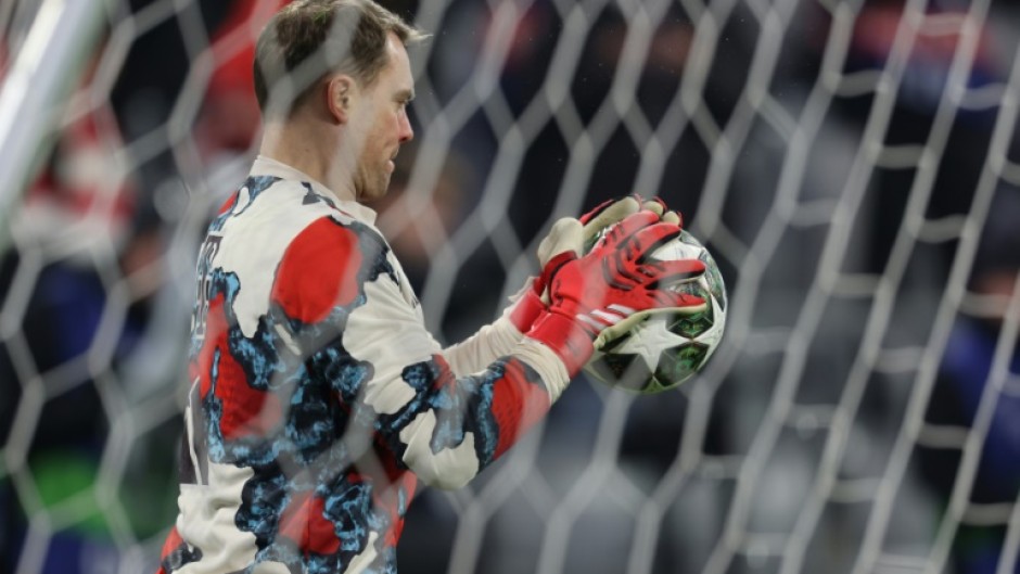 Bayern Munich's German goalkeeper Manuel Neuer
