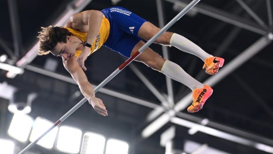 Sweden's Armand Duplantis won the men's pole vault at the Indoor World Athletics Championships in Nanjing