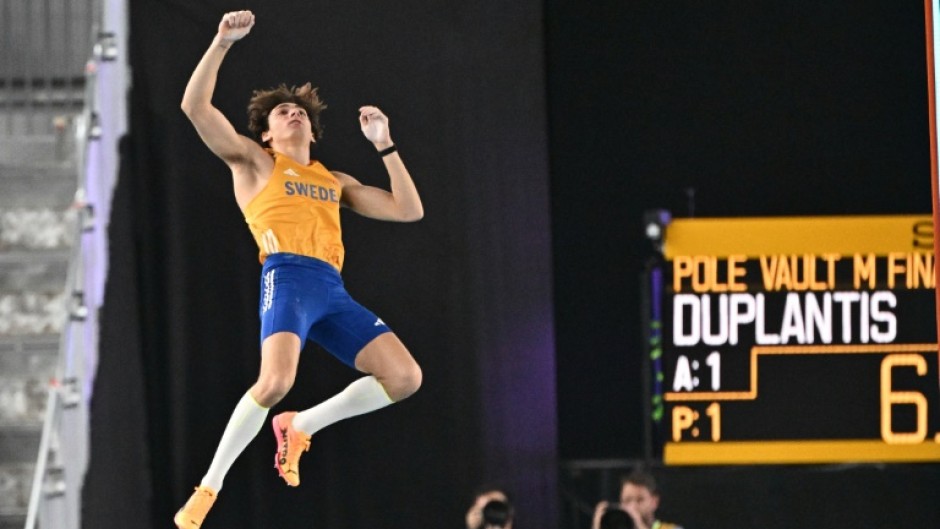 Pole vault king Armand 'Mondo' Duplantis bagged a third world indoor gold with a best of 6.15m in Nanjing, China