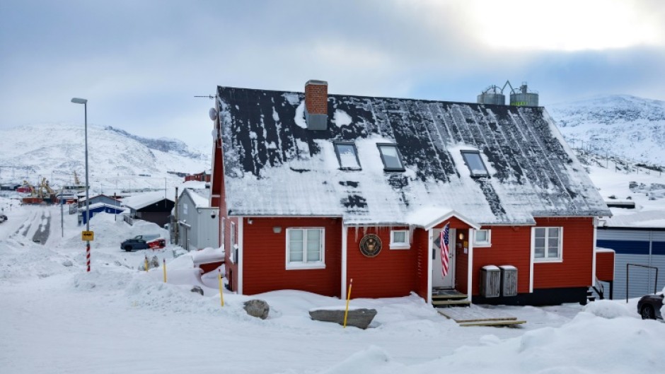 The US consulate in Nuuk, Greenland